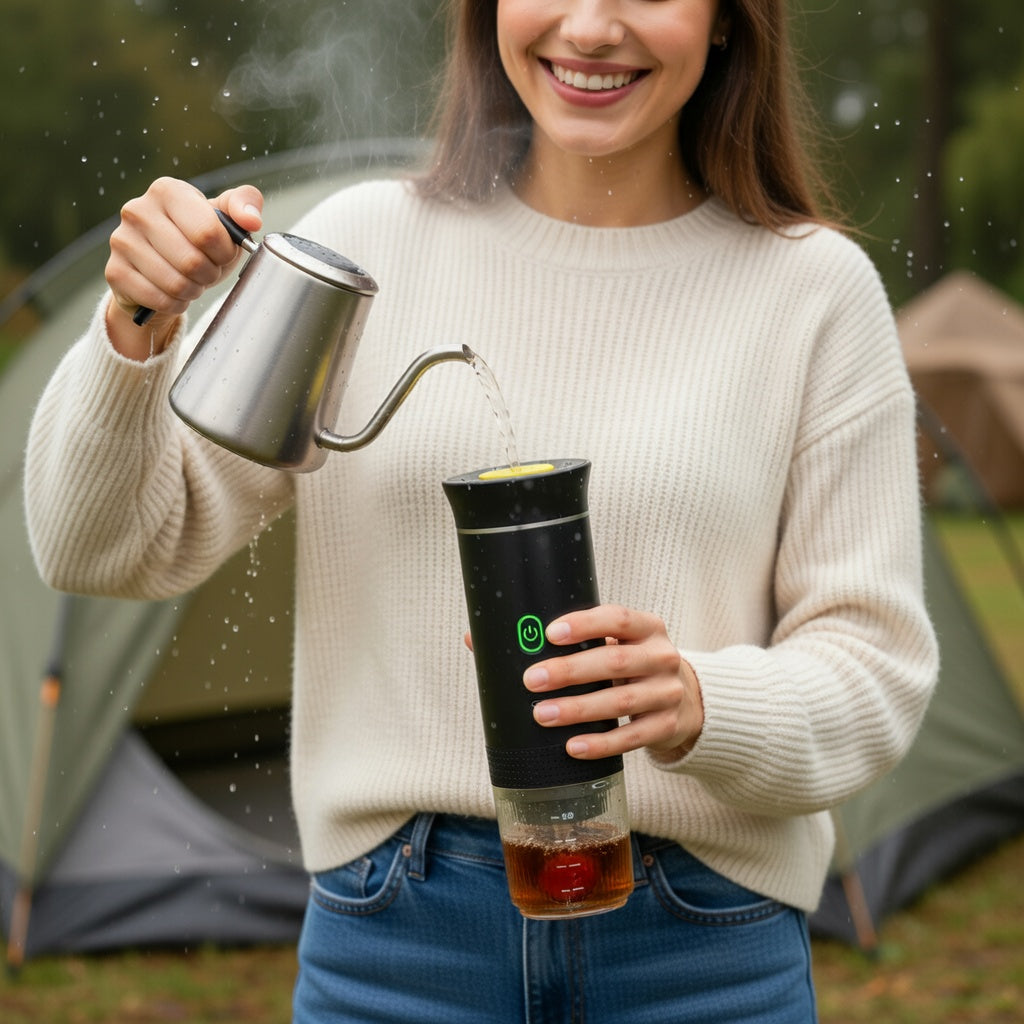 Portable Electric Coffee Grinder for Fresh Beans